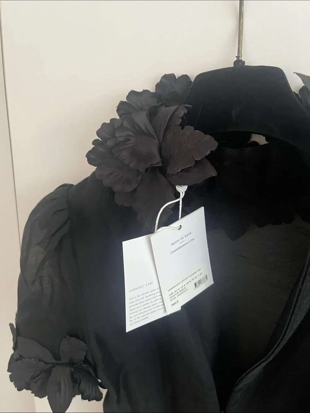 Zimmermann sheer black